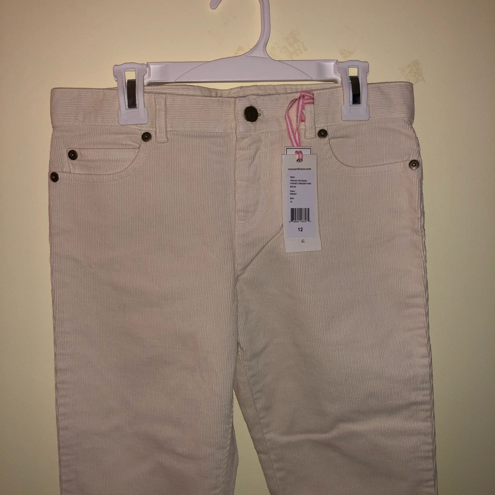 Vineyard vines corduroy pants.